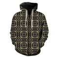 thumbnail image 1 of Sudadera con capucha y cremallera para hombre, estilo étnico exótico retro, chaquetas y tops, gran oferta 2024, sudaderas informales de gran tamaño de hip hop para primavera, 1 of 6