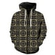 thumbnail image 1 of Sudadera con capucha y cremallera para hombre, estilo étnico exótico retro, chaquetas y tops, gran oferta 2024, sudaderas informales de gran tamaño de hip hop para primavera, 1 of 6