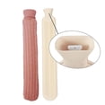 thumbnail image 3 of Classic Cable Knit Cover, Long Hot Water Bottle Rubber, Hot Water Bag For Pain Relief?l, 3 of 5