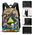 thumbnail image 3 of Gravity Falls Backpacks 3 Piece Set Bookbag with Lunch Bag And Pencil Case, 3 of 8