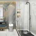 thumbnail image 4 of HEATGENE Outdoor Shower with Rain Shower and Handheld Shower Head for Outside/Poolside/Patio Drench Shower - Gray, 4 of 5