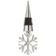 thumbnail image 4 of Tapón para botella de vino con diseño elegante de copo de nieve, paquete de 18, 4 of 8