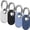 Black/White/Deep Blue/Light Blue, variant on WILLED 4 Pack Compatible with Samsung Smart tag 2 case, Silicone with Samsung Galaxy SmartTag2 Keychain Full Body Shockproof, Anti-Scratch for Backpacks, Car Keys,Luggage, Valuables and More