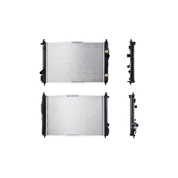 RADIADOR DE AGUA AVEO 2008 al 2017 CHEVROLET Polar .