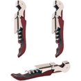 thumbnail image 1 of Professional Waiter Corkscrew Wine Openers Set (2 PCS),Upgraded With Heavy Duty Stainless Steel Hinges Wine Key for Restaurant Waiters, Sommelier, Bartenders (Wine Red), 1 of 1