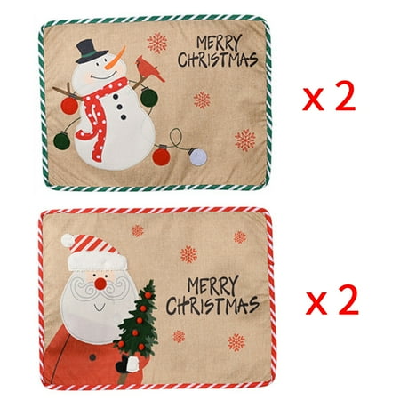 

SARZI Protective Easy Clean Placemats Set of 4