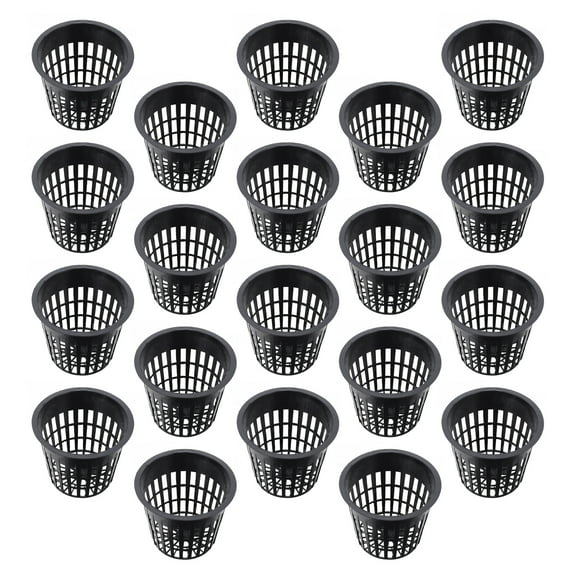 TABLZONE Hydroponic System Planting Container Plant Grow Basket 20Pack