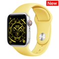 thumbnail image 1 of Correa de silicona para Apple Watch, pulsera de 44mm, 45mm, 49mm, 41mm, 42mm, 40mm, 38mm, 44mm, 45mm, iwatch Ultra series se 3, 4, 5, 6, 7, 8, 1 of 4