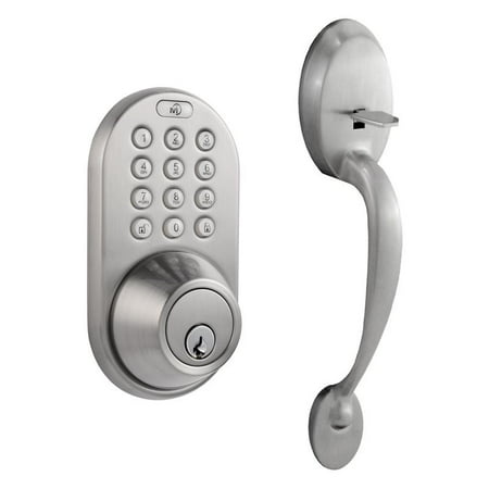 Milocks Digital Deadbolt Door Lock And Passage Handleset Combo