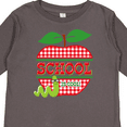 thumbnail image 4 of Inktastic Apple School is Cool Girls Long Sleeve Toddler T-Shirt, 4 of 5