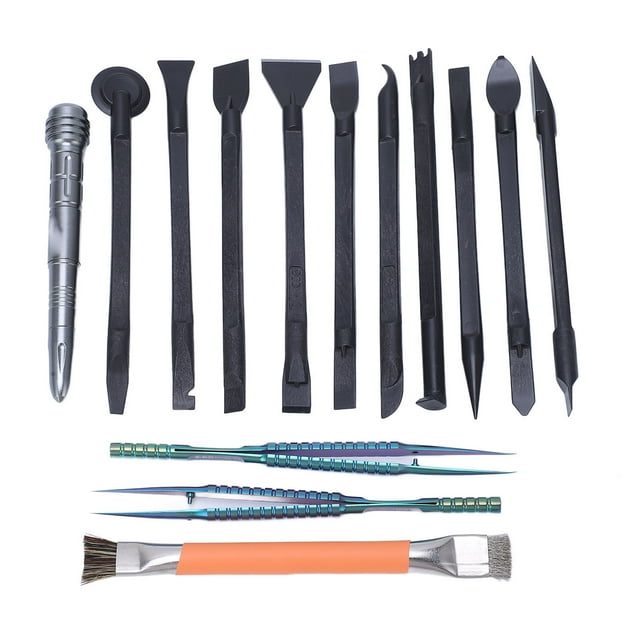 Herramienta de palanca Spudger para computadora portátil, kit de herramientas de palanca de apertura para reparación de dispositivos electrónicos de 14 piezas Kit de herramientas de