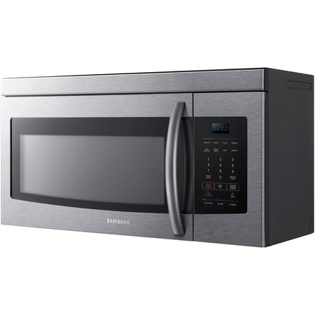 Samsung - 1.6 Cu. Ft. Over-the-Range Microwave - Stainless steel