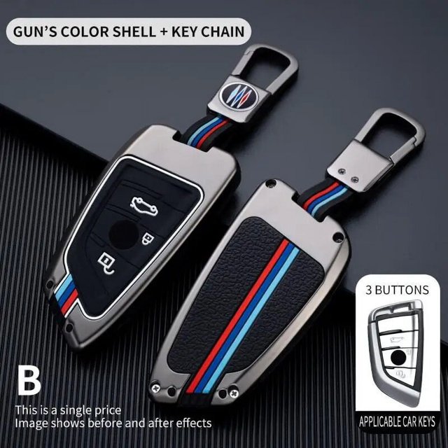Car Key Case Cover Key Bag For Bmw G20 F20 G30 X5 X4 X3 X1 G05 X6 Accessories Car-Styling Holder Shell Keychain Protection
