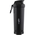 thumbnail image 1 of Pro Impact Shaker Cups for Protein Shakes – 24.5 Oz Protein Shaker with Carabiner Hook – Leakproof Impact Resistant Shaker Bottles for Protein Mixes – Protein Shake Blender for Gym, On The Go - Black, 1 of 8