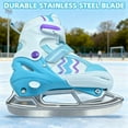 thumbnail image 6 of JZY Comfortable Kids Ice Skates with Breathable Fabric,Adjustable & Smooth Gliding for Boys & Girls (Ages 3-12),Perfect for Indoor and Outdoor Skating, 6 of 7