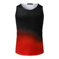 thumbnail image 7 of Sngxgn Men Sleeveless Shirts Casual Beach Tank Tops Deep V Neck Shirt Top(Black,L), 7 of 7