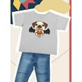 thumbnail image 3 of Halloween Pug And Pumpkin T-Shirt Toddler -Image by Shutterstock,  5 Toddler, 3 of 4