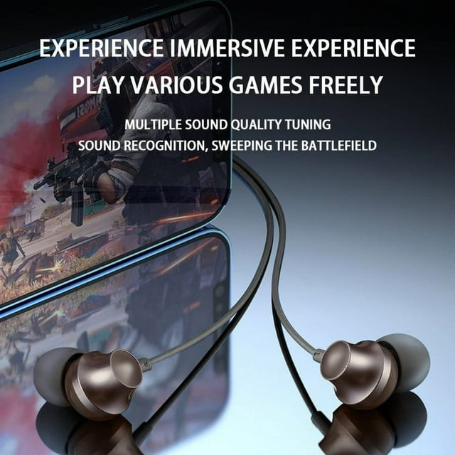 BotaniNest Wired Earphones With 3.5mm Jack For Sound Compatible With Multiple Devices Lightweight Design Ideal For Everyday Use