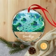 thumbnail image 5 of Personalized Text & Name Ha Long Bay Scenery Glass Ornament, Ha Long Bay Vietnam Xmas Decoration Gifts for Tourists, Custom Vietnam Landmark Glass Ornament 2025, Travel Souvenir Ornaments Christmas, 5 of 6