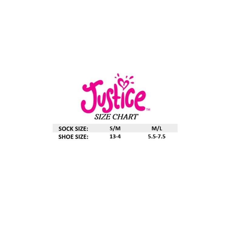 Size Charts  Shop Justice