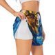 thumbnail image 1 of Balery Sunflower Starry Night Vibes Pantalones cortos deportivos para mujer con forro y dos bolsillos, elásticos, para entrenamiento, gimnasio, yoga-Medium, 1 of 7