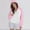 B Pink, variant on HAPIMO Sweatshirts for Women Long Sleeve Cardigan Drawstring Hooded Sweatshirts Fall Casual Workout Hoodies Color Block Pocket Zip Up Sweatshirts Hot Pink XXL