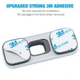 thumbnail image 4 of NiHome Child Proof Refrigerator Lock 6-Pack, Baby Safety Locks for Fridges, Cabinets, Drawers, Double Doors and More, French Fridge Door Lock Protect Babies from Fridge Accidents, Durable(Gray), 4 of 7