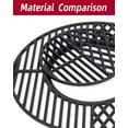 thumbnail image 6 of 8835 Cast Iron Grill Grate Replacement Gourmet BBQ System for  22 Inch Kettle, Performer & Charcoal Grills, 21.5 Inch, 6 of 6