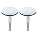 thumbnail image 1 of 2 tapones de desagüe para bañera, tapón de lavabo de baño, tapa de grifo de metal, tapón de fregadero de cocina de latón para reemplazo de desagüe de bañera e instalación de dispensador de jabón, 1 of 7