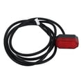 thumbnail image 1 of Luz de freno de 8,5 pulgadas para bicicleta eléctrica, compatible con modelos 1:2 con scooter de 4 orificios, luz trasera poligonal de visibilidad mejorada, 1 of 8