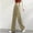Khaki, variant on TIANZEN Women's Straight Leg Pants High Waisted Button Stretchy Business Work Casual Women Pants Suits Casual Women's Casual Pants High Waist Self Tie Pants plus Size Business Casual Pants for Women