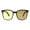 Black (Yellow), variant on Photochromic Lens Sunglasses Classic Square Horn Rim Unisex UV400 Clear Blue