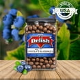 thumbnail image 4 of Gourmet Milk Chocolate Covered Blueberries - by It's Delish, 3 LBS Jumbo Container Jar  Bulk Chocolate Coated Dried Fruit Berries for Parties Snacking & Dessert  Kosher Dairy, 4 of 7