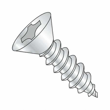 

#7 x 7/8 Type A Self-Tapping Screws / Phillips / Flat Head / Steel / Zinc Plating (Quantity: 8700 pcs)