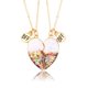 thumbnail image 1 of Collar de mejor amigo - Collar Bff para 2 niñas, collar de amistad con corazón magnético - Collares de mejor amigo a juego, 1 of 5