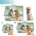 thumbnail image 3 of Qxltty Cavalier King Charles Spaniel Dog Cat litter Pads Pet Set of 2 Diaper Mats Center Anti-leakage Layer Absorbent Soft and Comfortable, 3 of 7