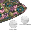 thumbnail image 3 of Kdxio Cotton Pillow Cases Pillowcases,Soft and Breathable Bedroom Pillow Cases-Snake And Flower, 3 of 8