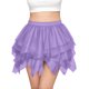 thumbnail image 2 of Primavera en Verano Falda de Malla Casual de las Mujeres Ligera en Capas una Línea de Playa, 2 of 4