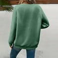 thumbnail image 4 of Wutalume Women's Fashion Casual Long Sleeve Printed Pullover Sweatshirt, Comfortable and Stylish Top for Daily Use and Outings, with a Soft Fabric and Modern Print Design,Army Green L, 4 of 4