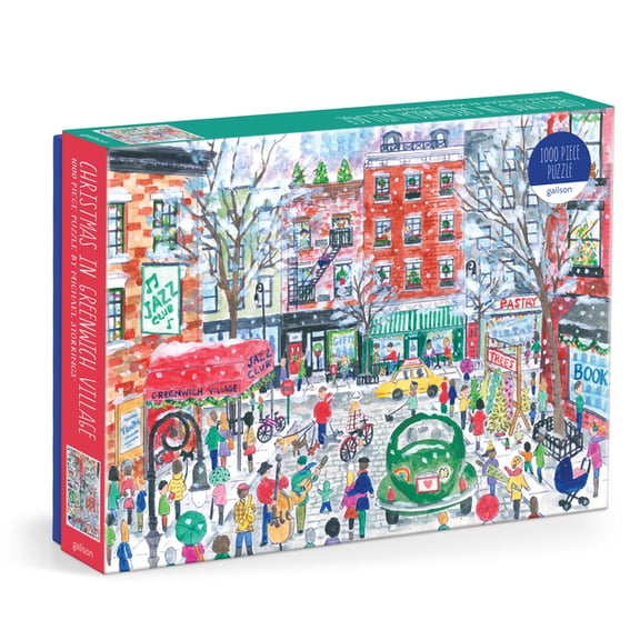 Michael Storrings Christmas in Greenwich Village 1000 Piece