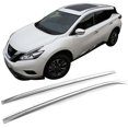 thumbnail image 4 of Roof Rack Compatible with 2015-2024 Nissan Murano, Factory Style ABS Plastic Cross Bar Top Side Rails Lugguage Carrier by IKON MOTORSPORTS, 4 of 4