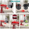 thumbnail image 7 of 5-Blade Slicer/Shredder Attachment for KitchenAid Mixers, Stainless Steel, Veggie & Cheese Grater, 7 of 7