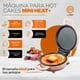 thumbnail image 2 of Mini Maquina de Hot Cakes MasterChef by Huken Parrillas Antiadherentes Flash Cook 750W MK-HC-1PINK, 2 of 7
