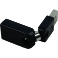thumbnail image 3 of 4X Black USB 2.0 Male to USB Female 360 Degree Rotation Angle Extension Adapter,4 x USB adapter,black, 3 of 5