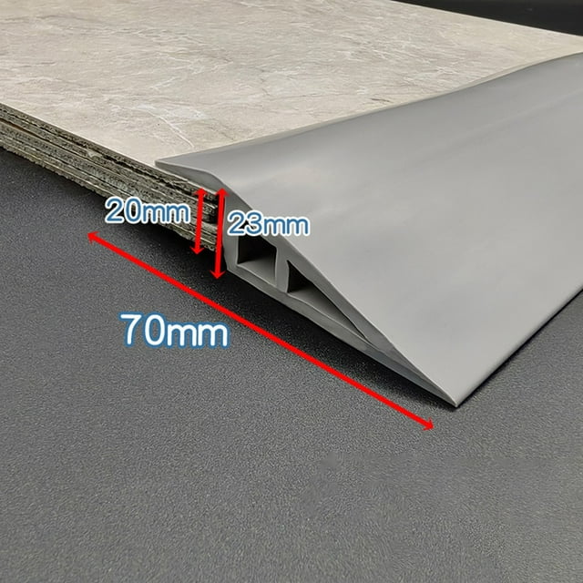 1m Floor Transition Edge Strips, Carpet Edge Strips Plastic Floor Edge Strips