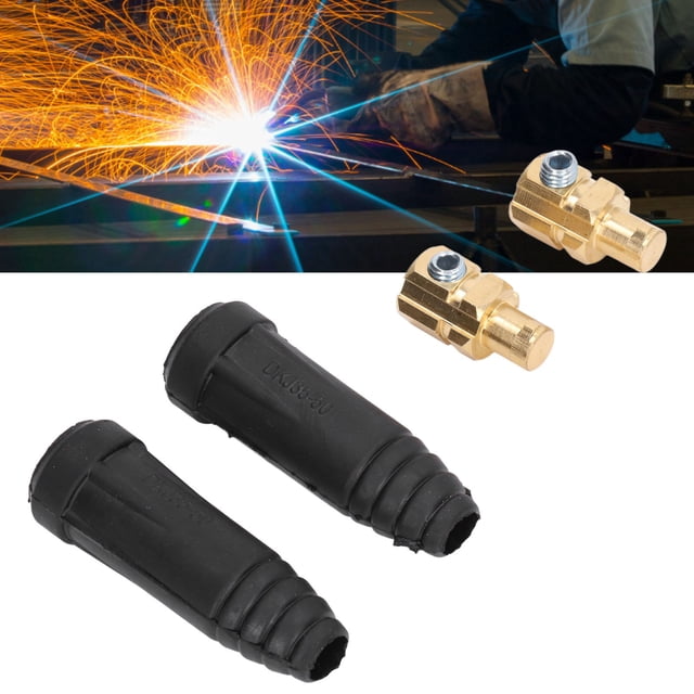 Cable de Soldadoura A MÁQUINA CONECTOR RÁPIDO MÁQUINA DE SOLDADURA DE LATÓN DE GOMA RESITENCIA AL ACEITE DE AJUSTE RÁPIDO