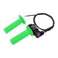 thumbnail image 2 of Conjunto de acelerador giratorio con manija de cable, compatible con motos de cross de 150 cc a 250 cc. Verde, 2 of 5