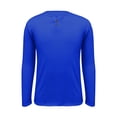 thumbnail image 4 of Mens Waffle Henley Shirt Long Sleeve Thermal Pullover Lightweight Casual Button Placket Stylish Tshirts, 4 of 5