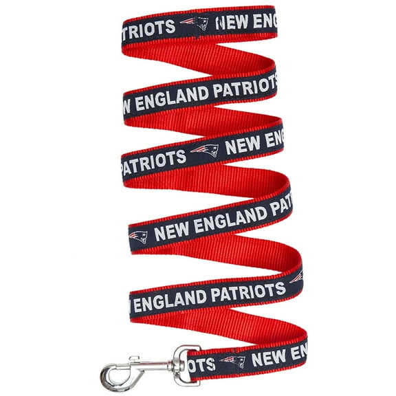 Pets First NFL New England Patriots Heavy Duty and Durable Dogs and Cats Sports Leash - Medium