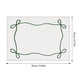 thumbnail image 3 of Manteles Individuales De Algodón Y Lino 1 mantel individual de lino y algodón con lazo verde bordado, ideal para decorar la mesa festiva con servilletas. JASKFLY, 3 of 9